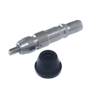Niple Embutible de acero con goma Niple Embutible de acero con goma